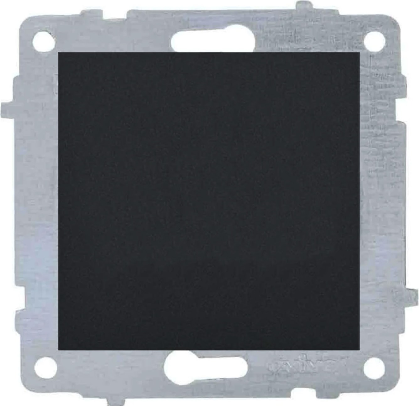 Grano Metalik Siyah Tekli Anahtar