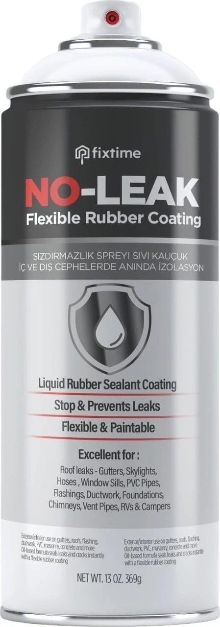 Noleak Su Izolasyon Sızıntı Onarım Spreyi Su Geçirmez Beyaz 300ML Noleak1