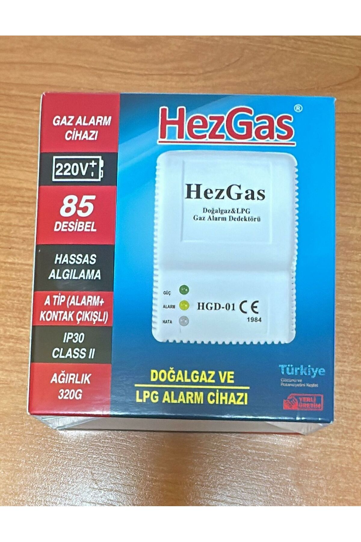 HGD-01 DOĞALGAZ ALARM DEDEKTÖRÜ