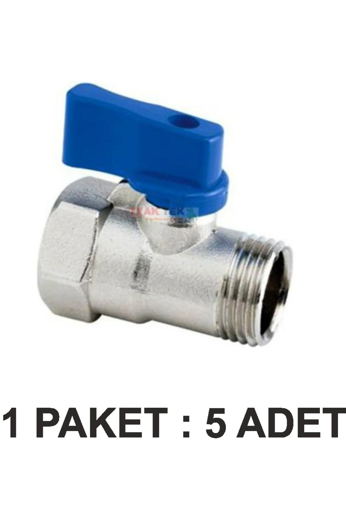 MİNİ KÜRESEL VANA 3/4’’ PAKET 5 LU