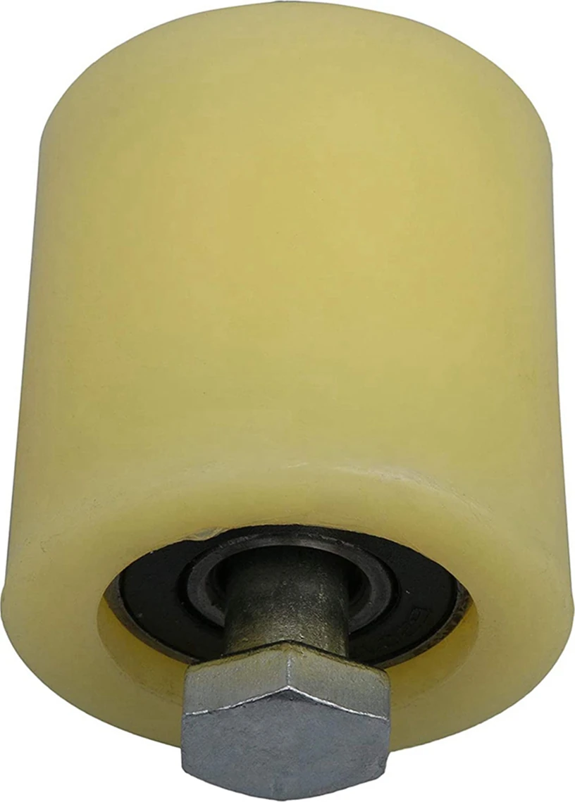 8 Adet 48X50MM Sarı Gümüş Naylon Çelik Düz Makaralı Rulman Kılavuz Tekerlek 6201 M12 Vida Elektrikli Kapı Sürgülü Kapı (Yurt Dışından)