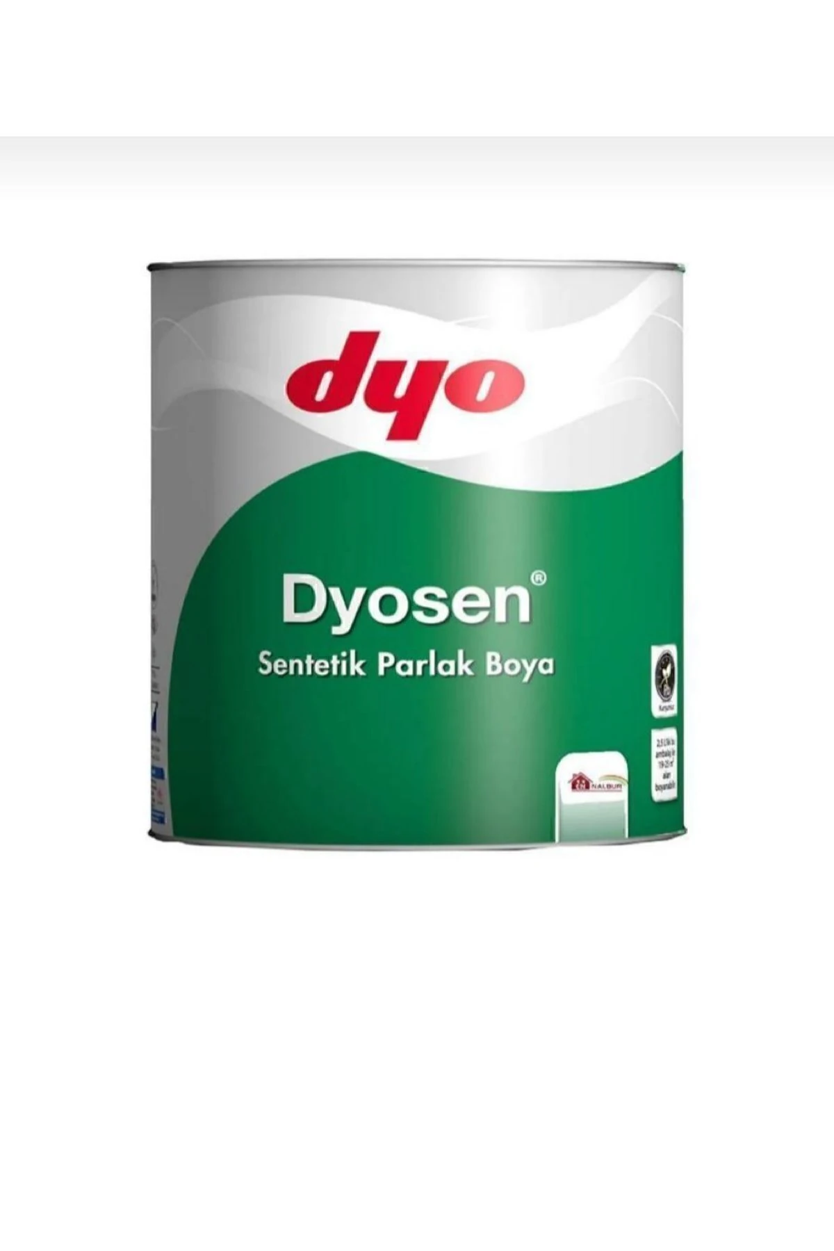 Dyo Sen Sentetik Parlak Yağlı Boya 2.5 Litre(3,5KG) Siyah