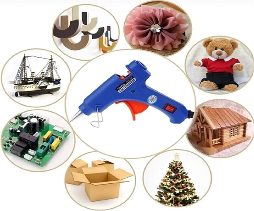 20W Anahtar Korumalı Mum Silikon Tabancası