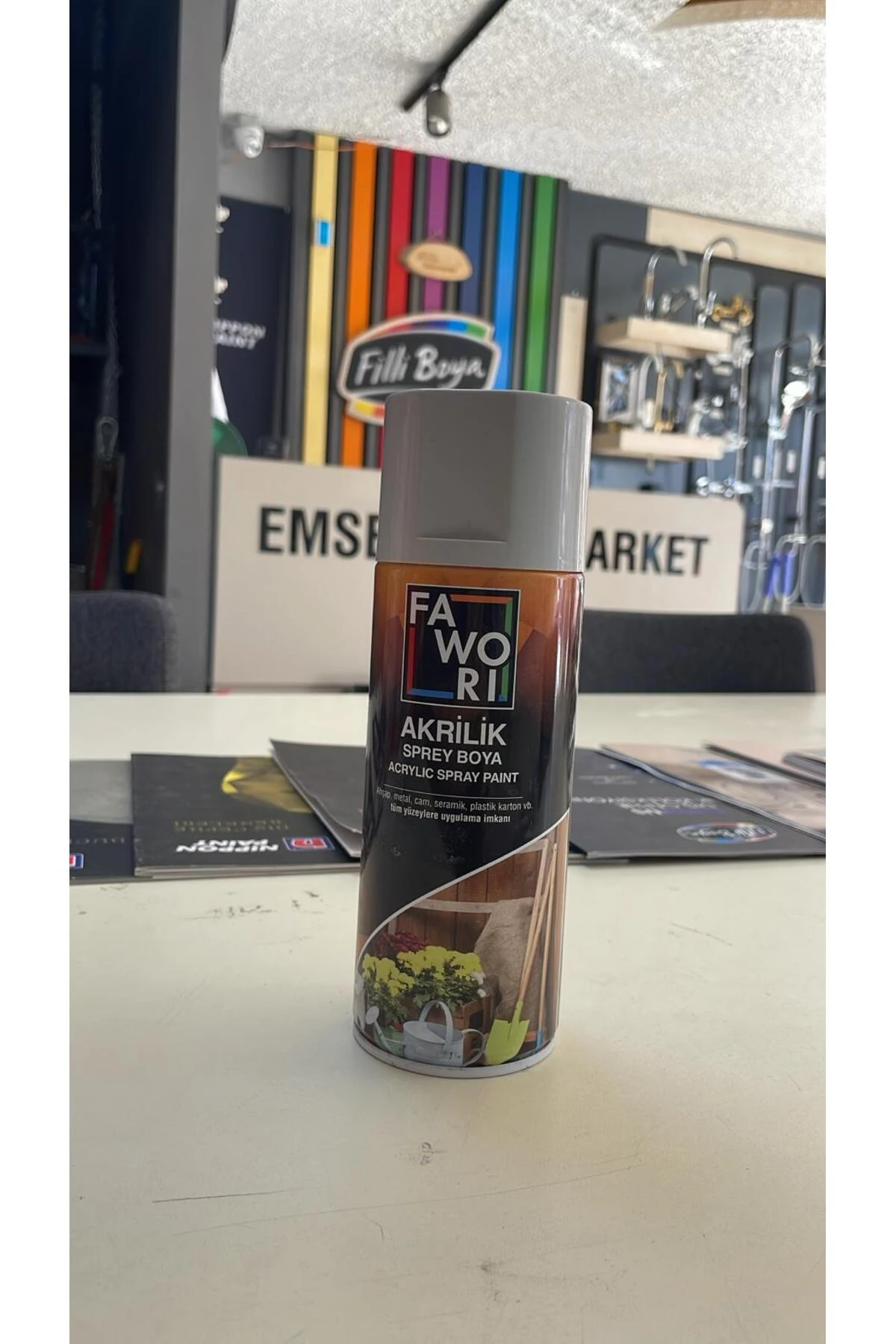 Metalik Sprey Boya Alüminyum Ral9006 400ml