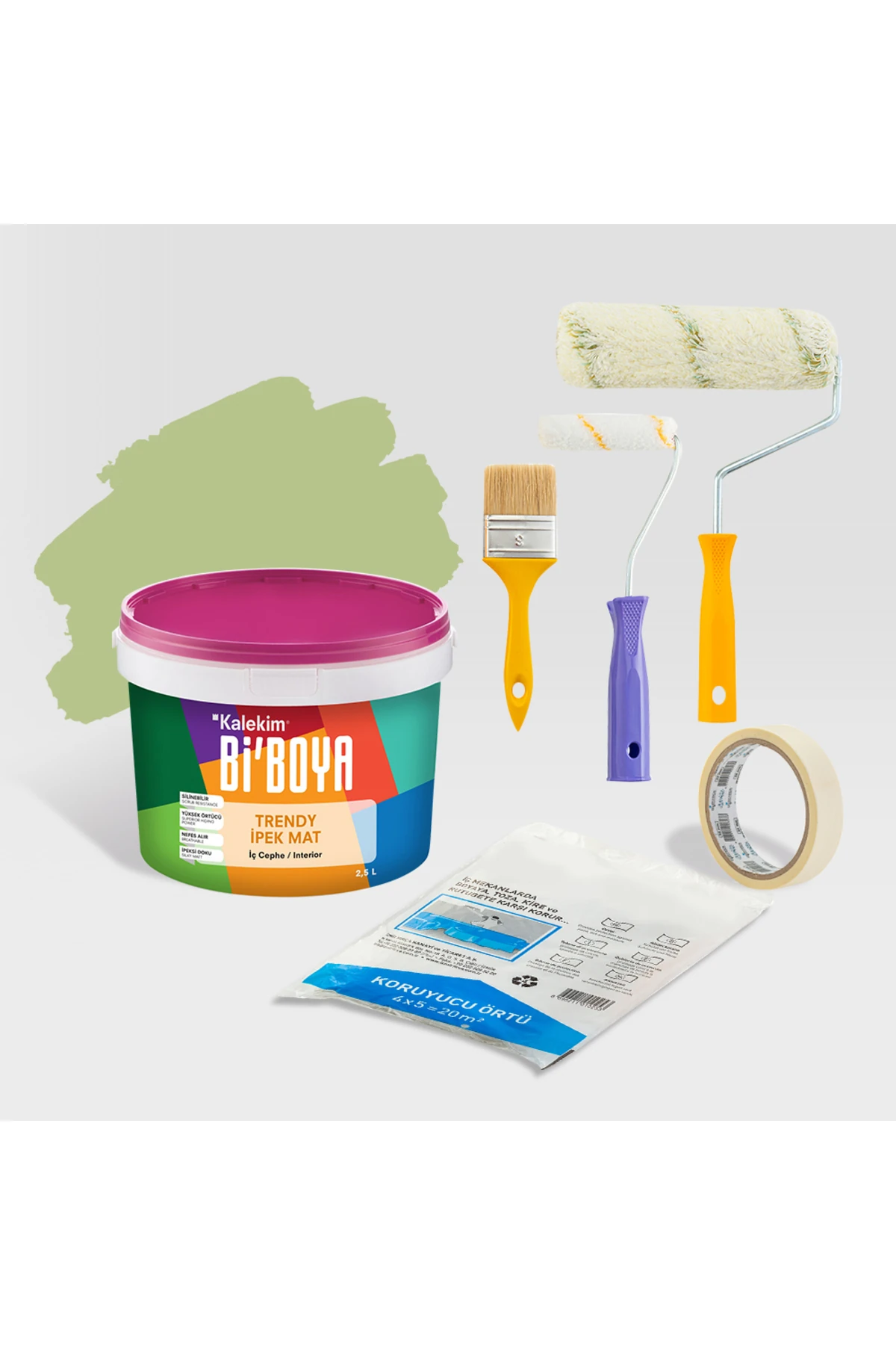 Yazlık Yenileme Seti Iç Cephe Zümrüt