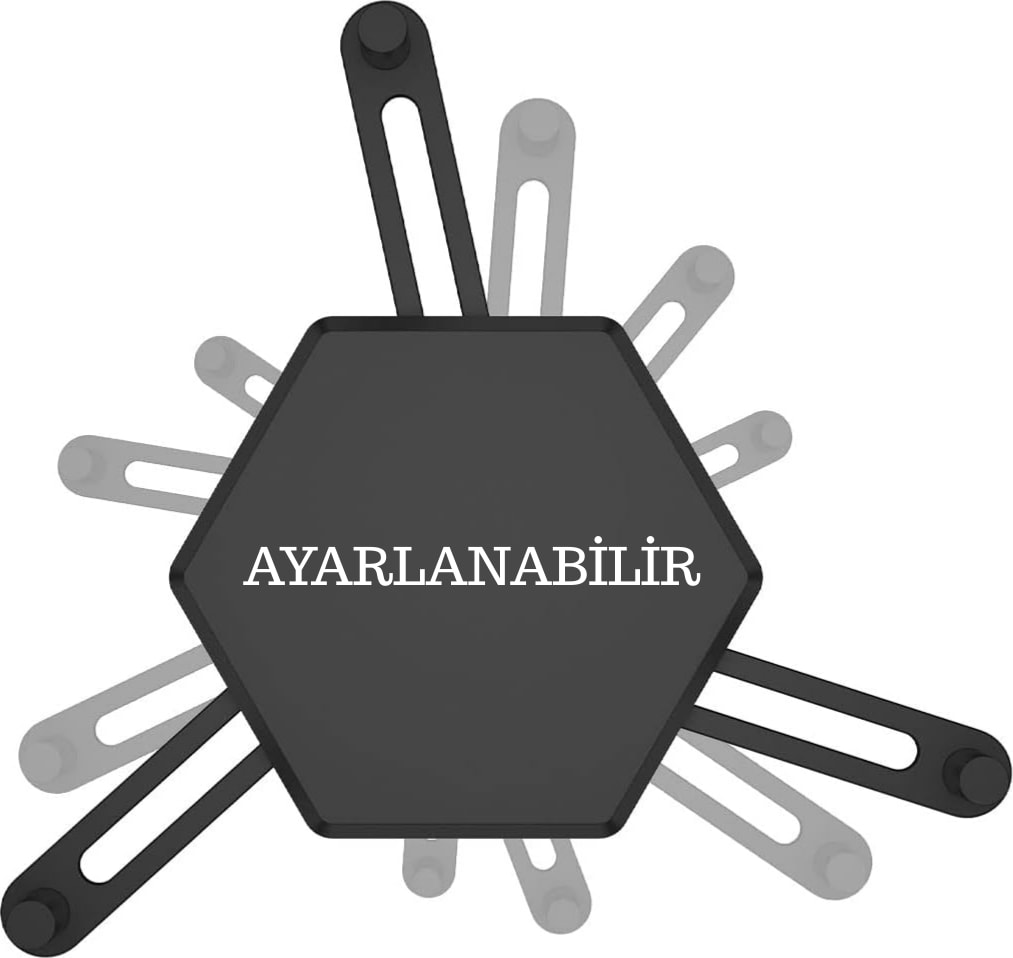 Bardak ve Kupa Düzenleyici Dolap Içi Yer Kazandırıcı 6 Adet