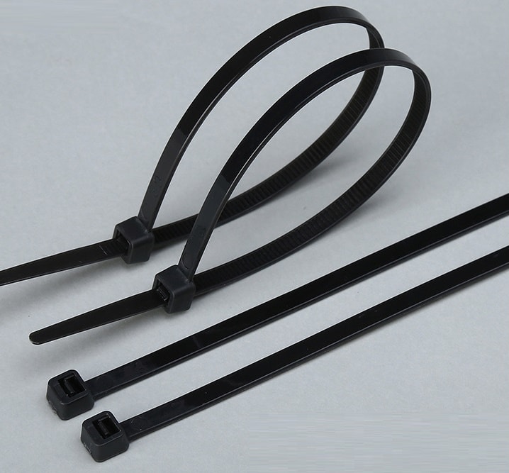 Plastik Cırt Kelepçe ( Kablo Bağı ) Siyah 10 cm x 2,5 mm