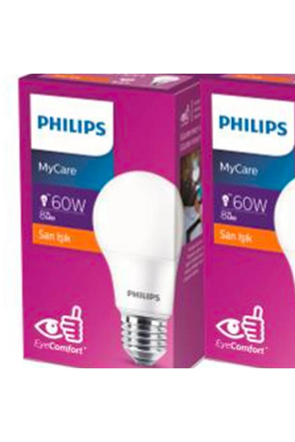 Ledbulb 8-60w 806lm E27 New Gen 3’lü Ampul – 2700k - Sarı Işık