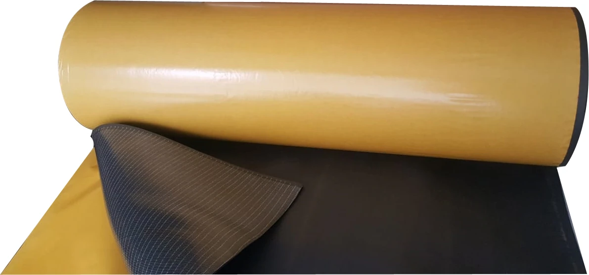 Durubant Oto Ses Isı Yalıtım Bariyeri Yapışkanlı Kauçuk Sünger 9 mm 50 cm x 100 cm