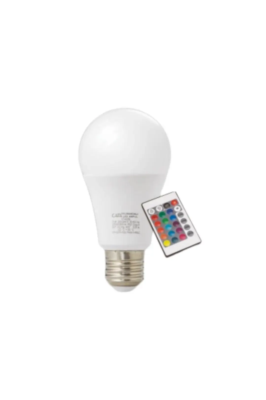 Ct-4058 Uzaktan Kumandalı Rgb Led Ampul E27 3200 K