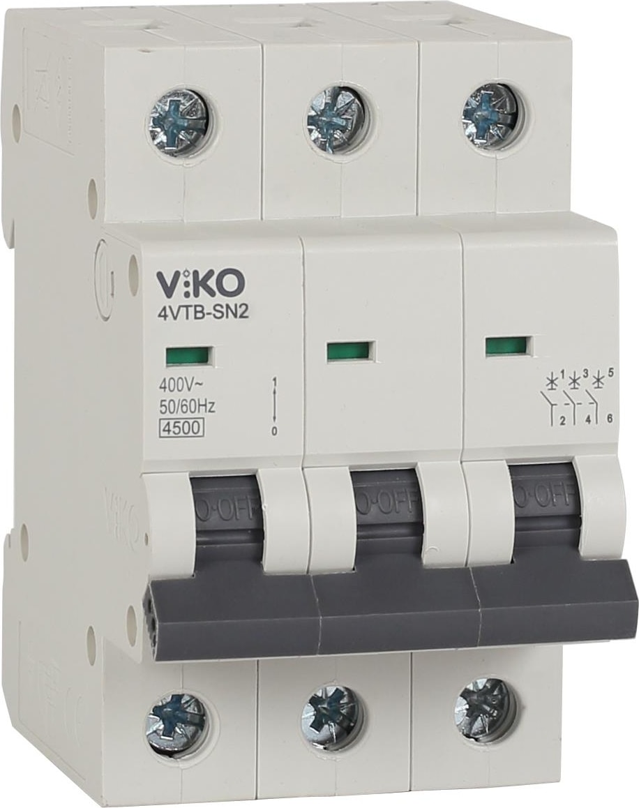 Otomatik Sigorta 3x25A B 4.5kA 4VTB-3B25