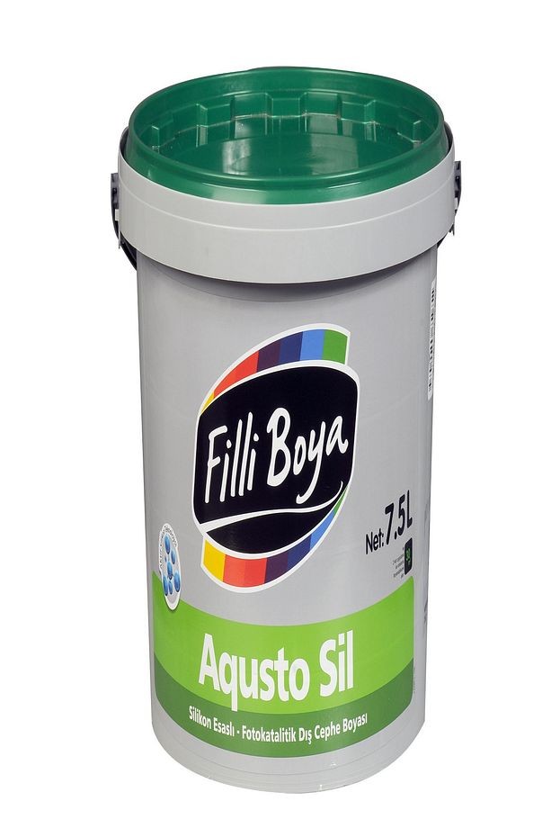 Aqustosil Silikonlu Dış Cephe Boyası 7,5 Lt. Beyaz