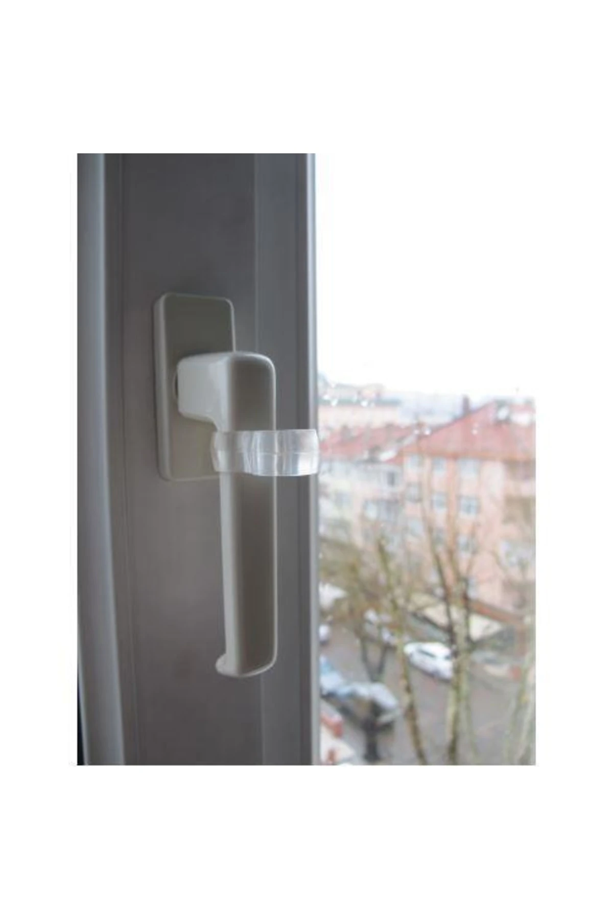 Silikon Şeffaf Pencere Kapı Darbe Çarpma Önleyici Stoper 4 Adet