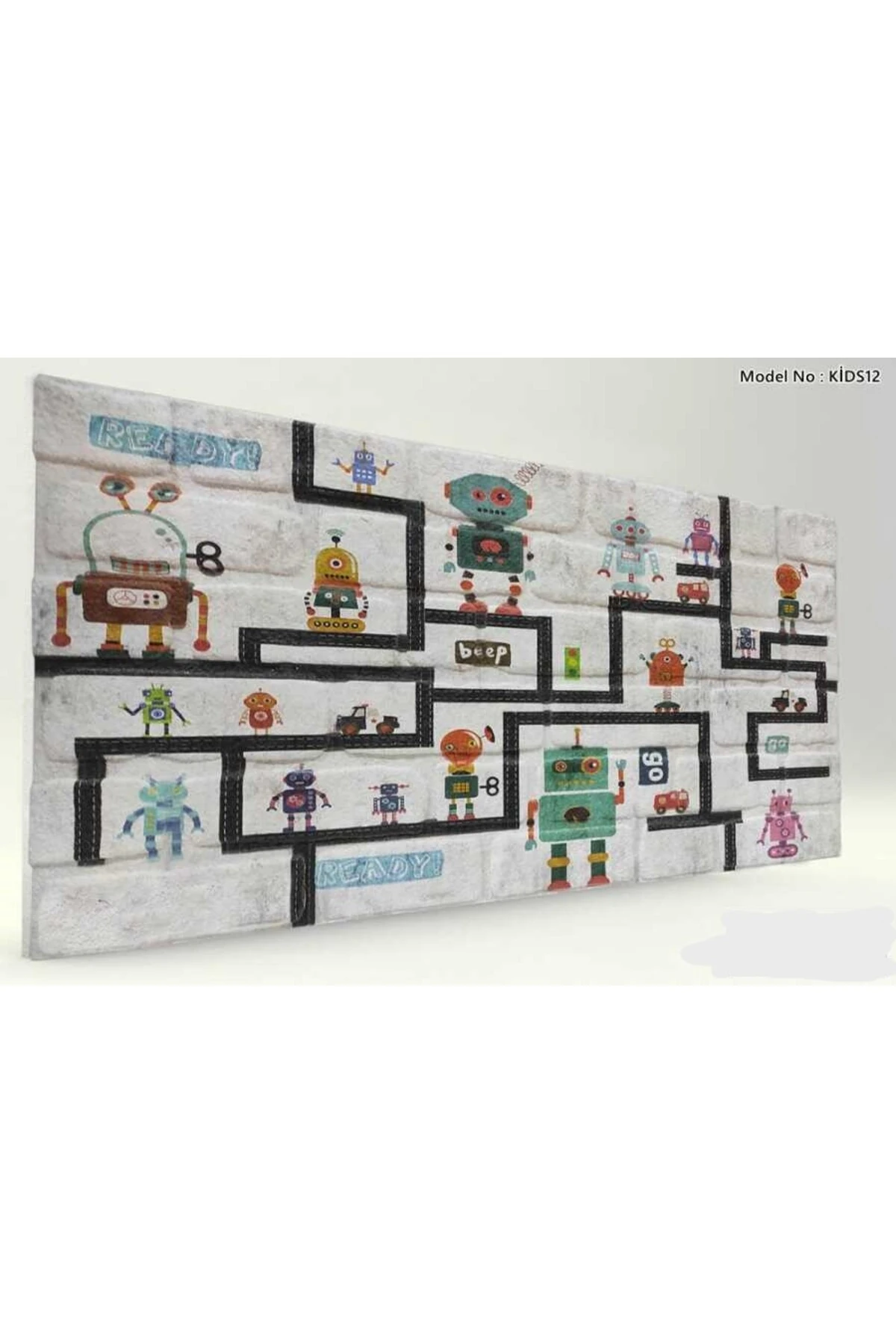 Tuğla Çocuk Odası Strafor Duvar Paneli NR 045