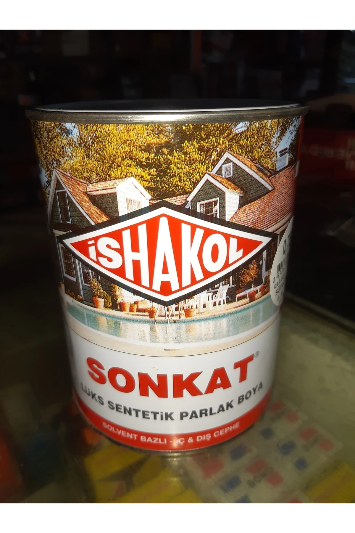 Oksit Sarı Yağlı Boya Metal Ahşap Tahta Boya