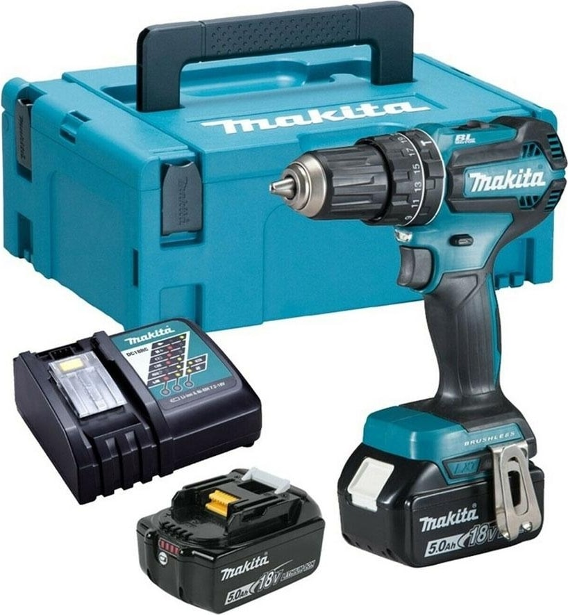 MAKİTA DHP485RTJ Akülü Darbeli Matkap 18V 5.0AH