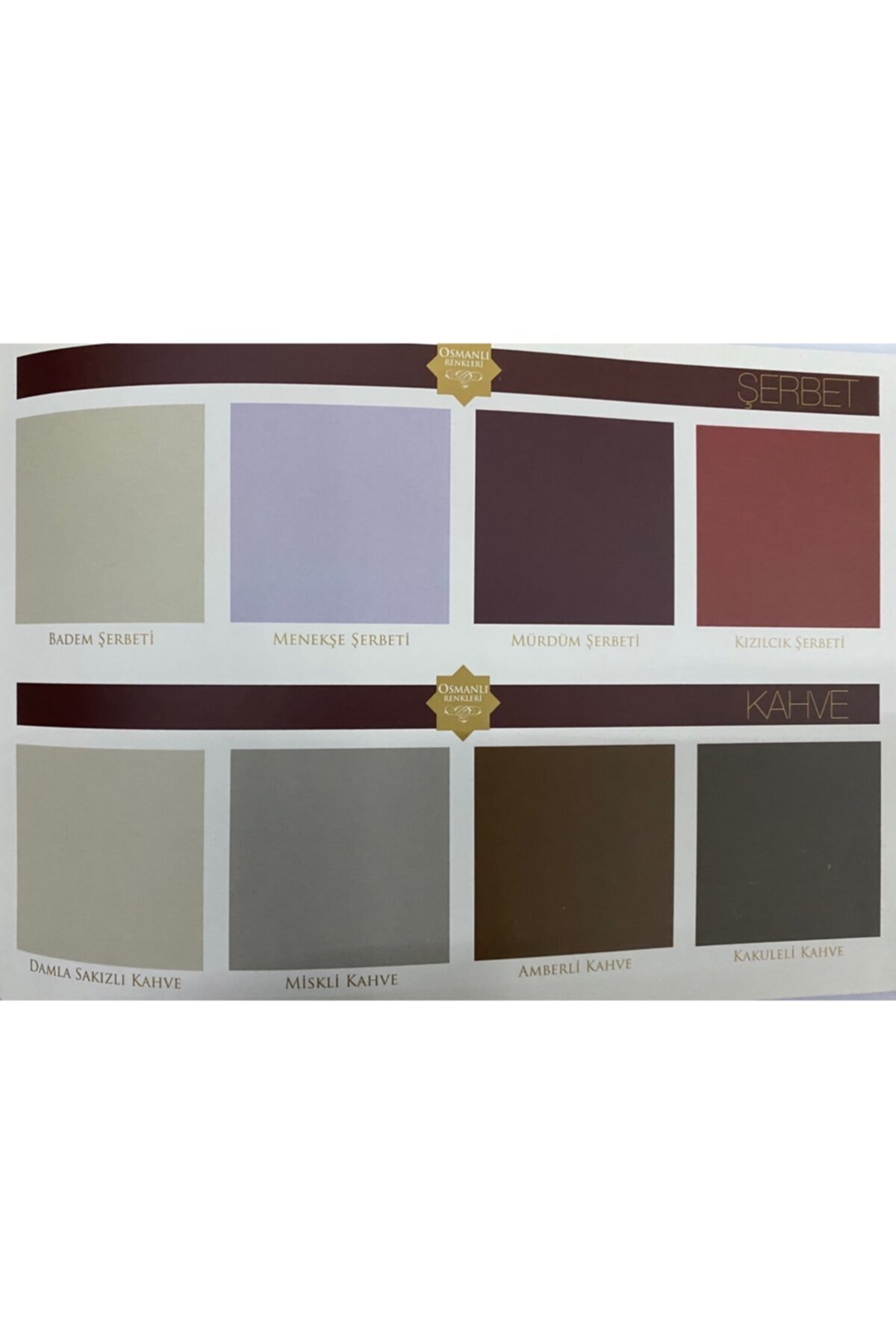 Osmanlı Renkleri Silikonlu İç Cephe Boyası 250 gr 125ml Menekşe Şerbeti Rengi