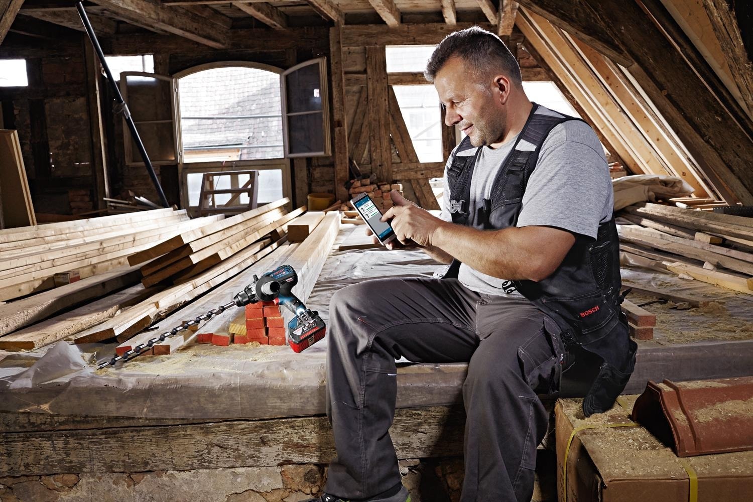 BOSCH Gsr 18V-110 C 2X8.0AH Procore Akülü Delme Vidalama Makinesi