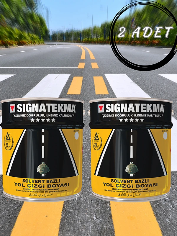 Constance | Mma Esaslı Akrilik Yol Çizgi Boyası - Beyaz - 25 Kg (2 Adet)