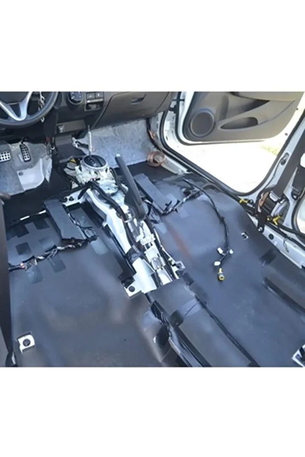 A Kalite Kauçuk Isı Ses Yalıtım Levhası 9mm Yapışkanlı 1 Mt2