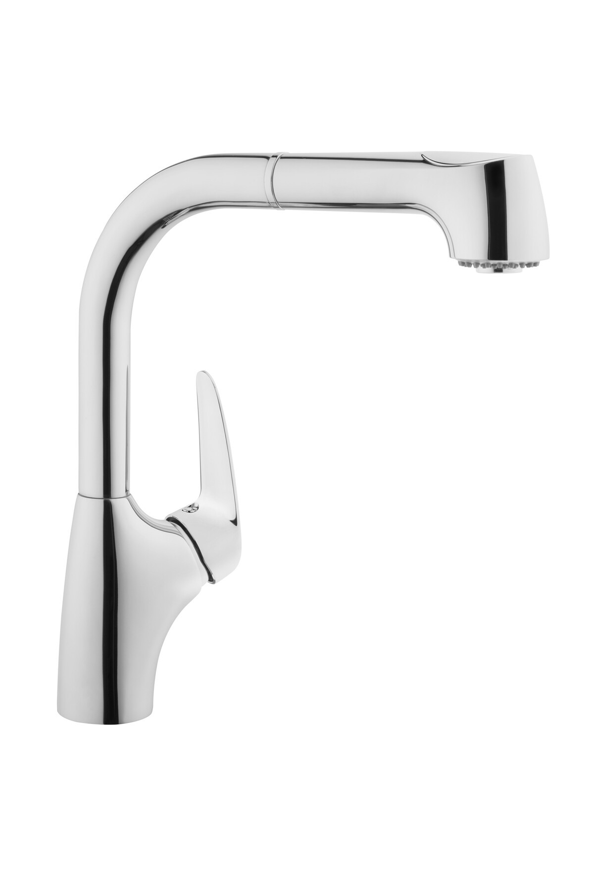 V3 A42151 Pull-Out Eviye Mutfak Bataryası, Krom
