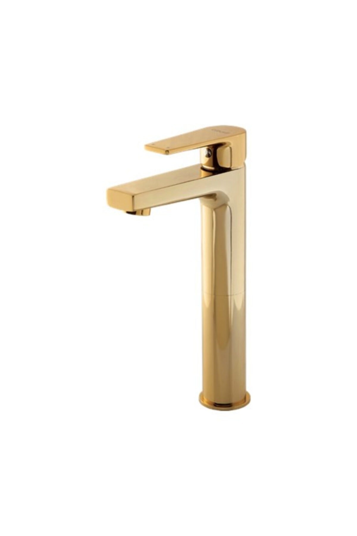 Sr6500g Sharp Uzun Lavabo Armatürü Altın