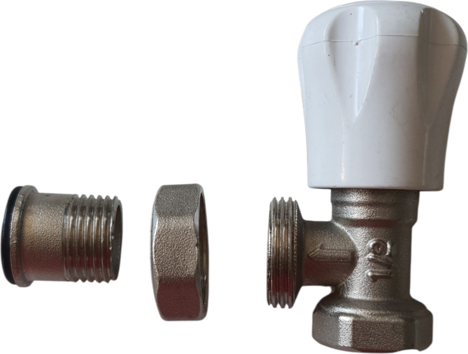 Petek Vanası 1/2 – Radyatör Su Vanası – Kalorifer Isıtma Musluğu – Metal Vana – Evrensel Uyumlu