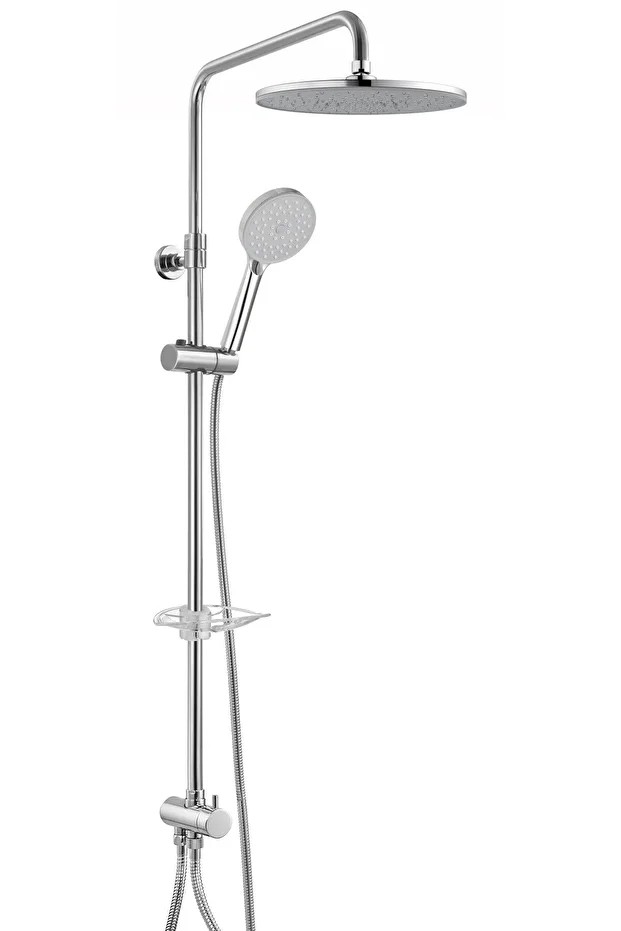 Dalia Plus Teleskobik Kolonlu Banyo Tepe Duş Seti Yuvarlak Takım 102158040