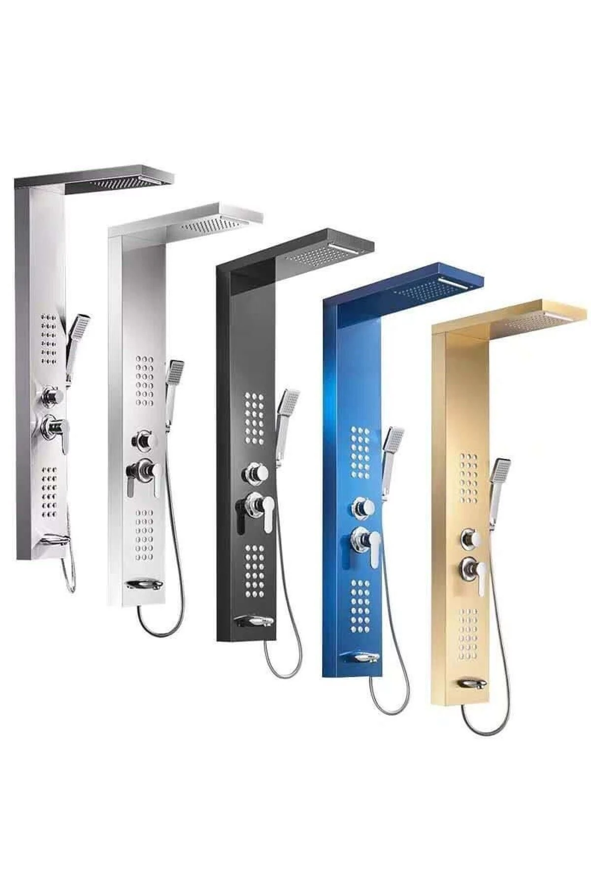 Sam Niagara Antrasit Duş Paneli ,masajlı Duş Sistemi , Robot Duş, Duş, Duş Bailığı