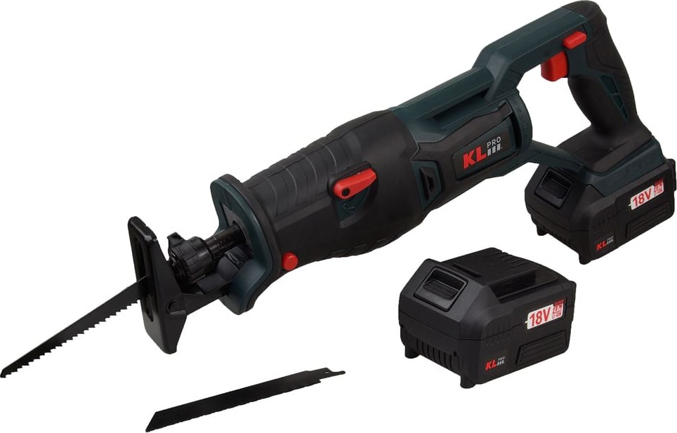 Kltkt1840B 18Volt/4.0Ah Li-Ion Kömürsüz Profesyonel Tilki Kuyruğu Testere