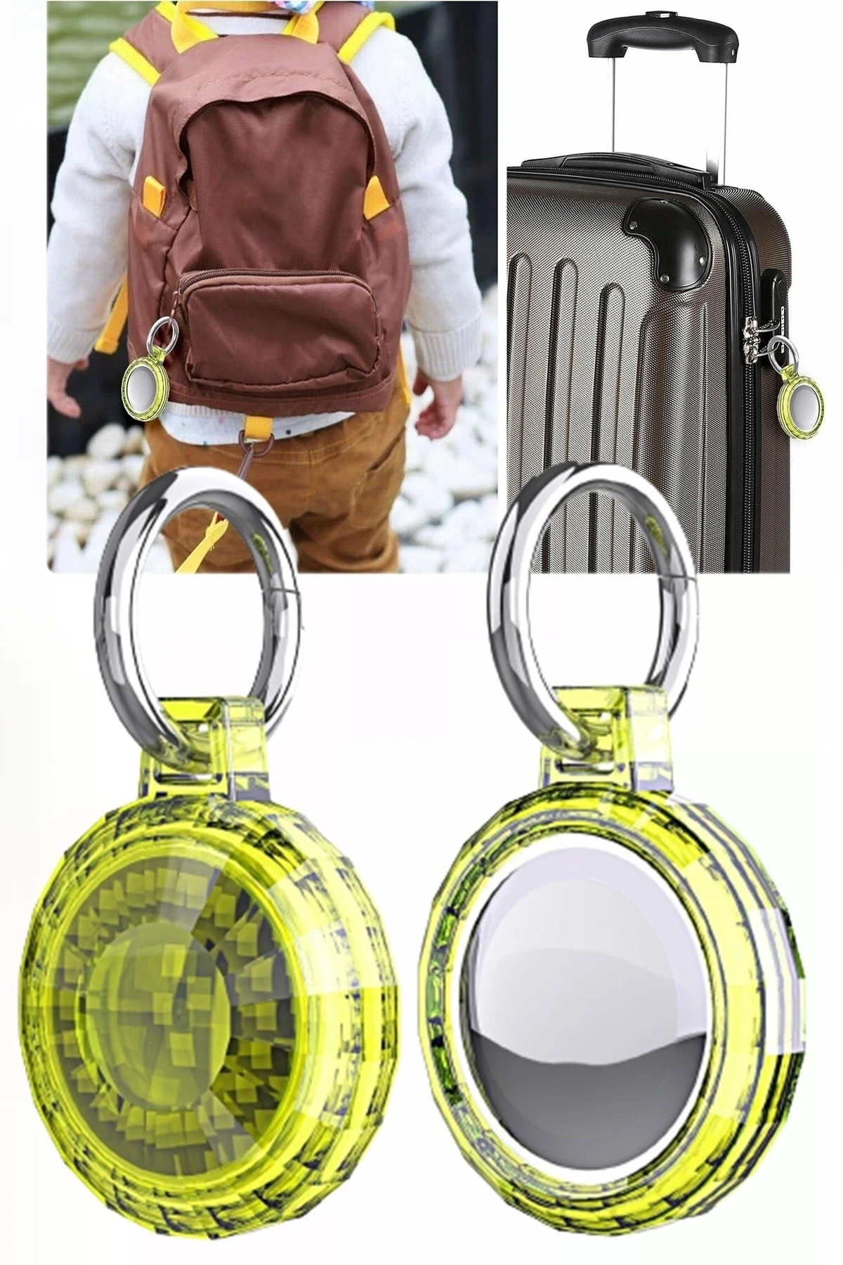 Anahtarlık Silikon Tam Koruma Yıkanabilir Temizlenebilir