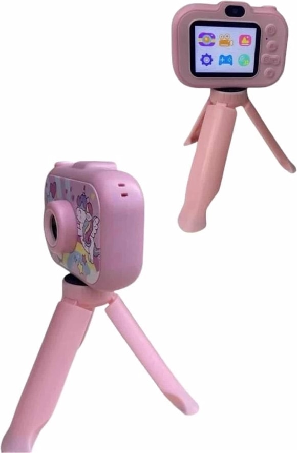 Çocuk Için Eğitici Video Kamera Ayaklı Mini Fotoğraf Makinesi