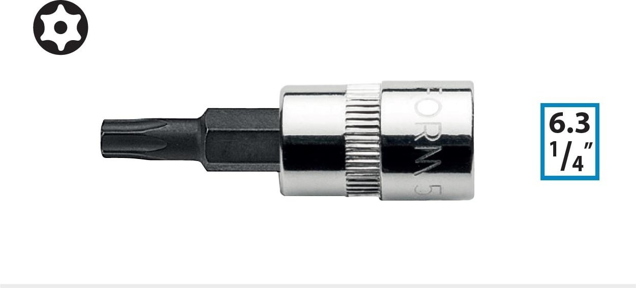T20 1/4” Lokmalı Delikli Torx Allen C08S-TR20