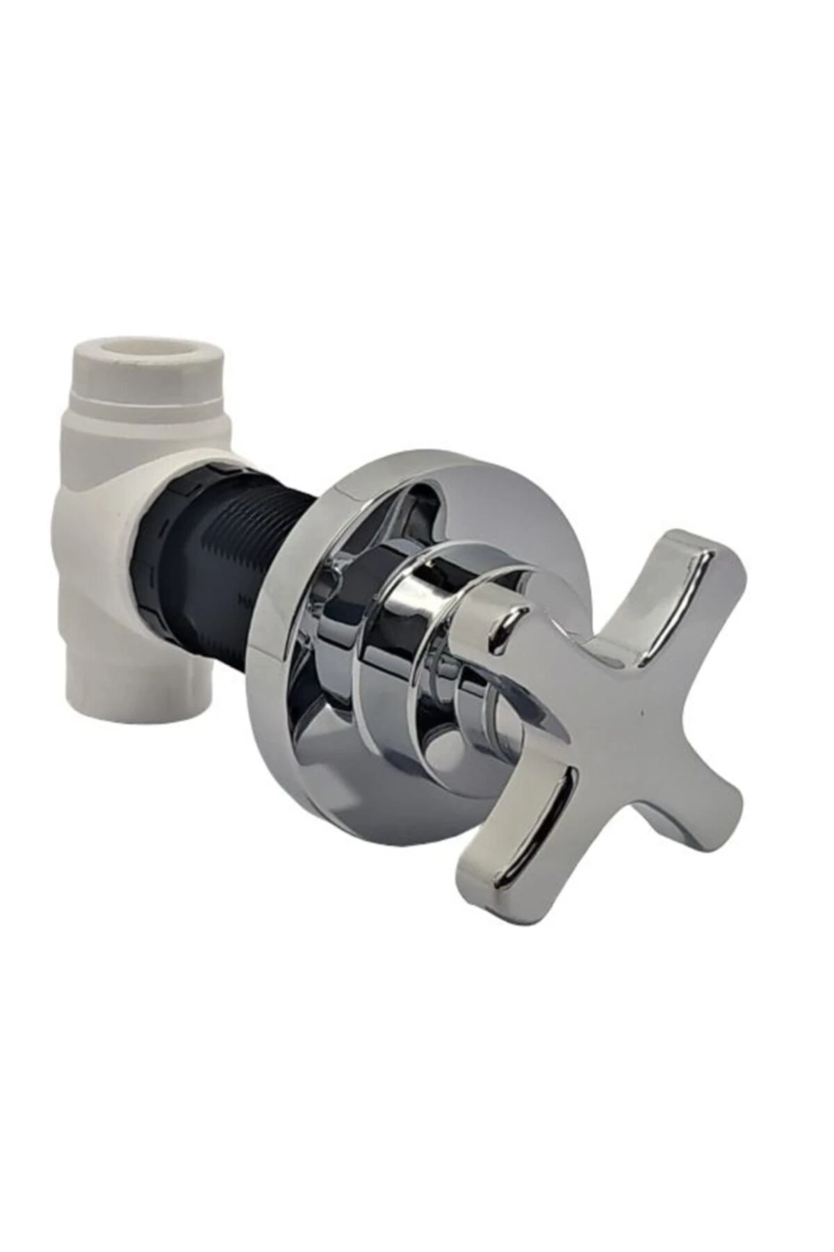 Ankastre Stop Valf (yıldız Volanlı) 1/2 (plastik)