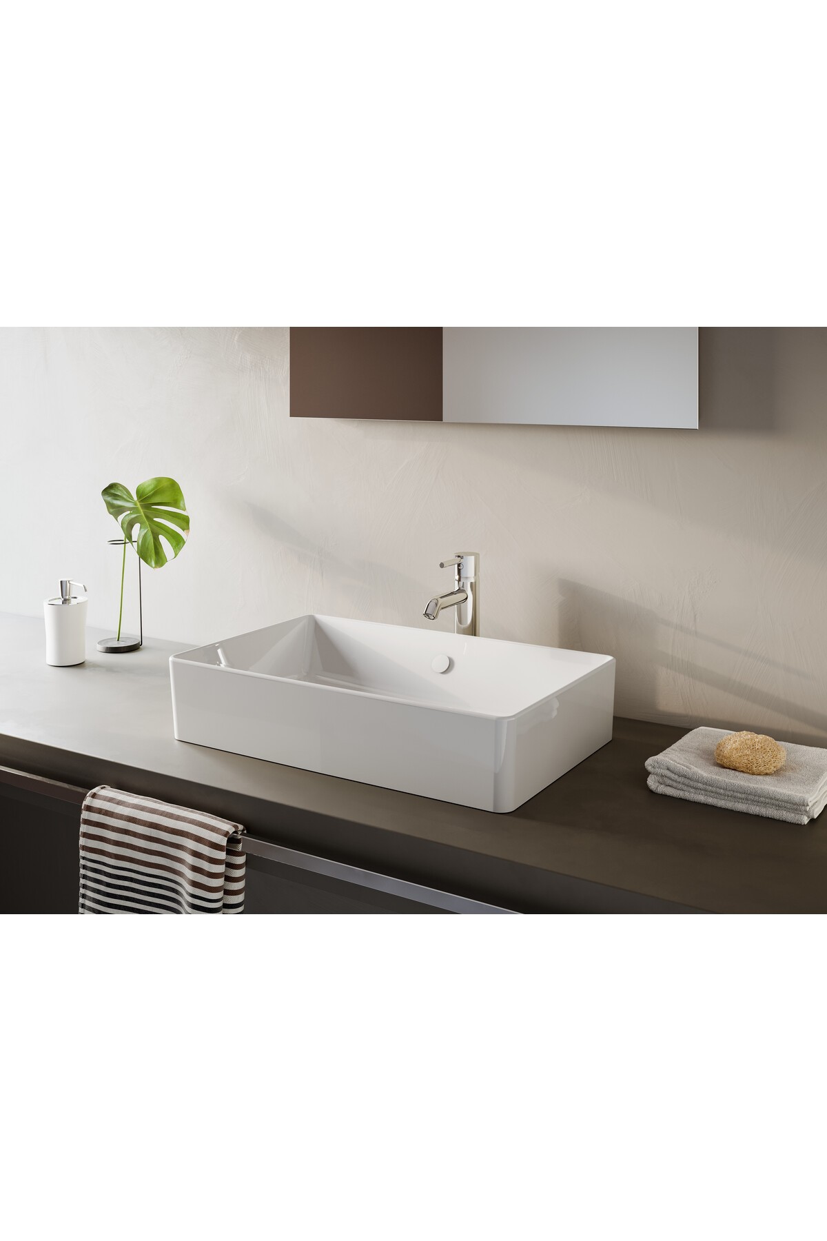Minimax S A41990 Yüksek Lavabo Bataryası, Krom