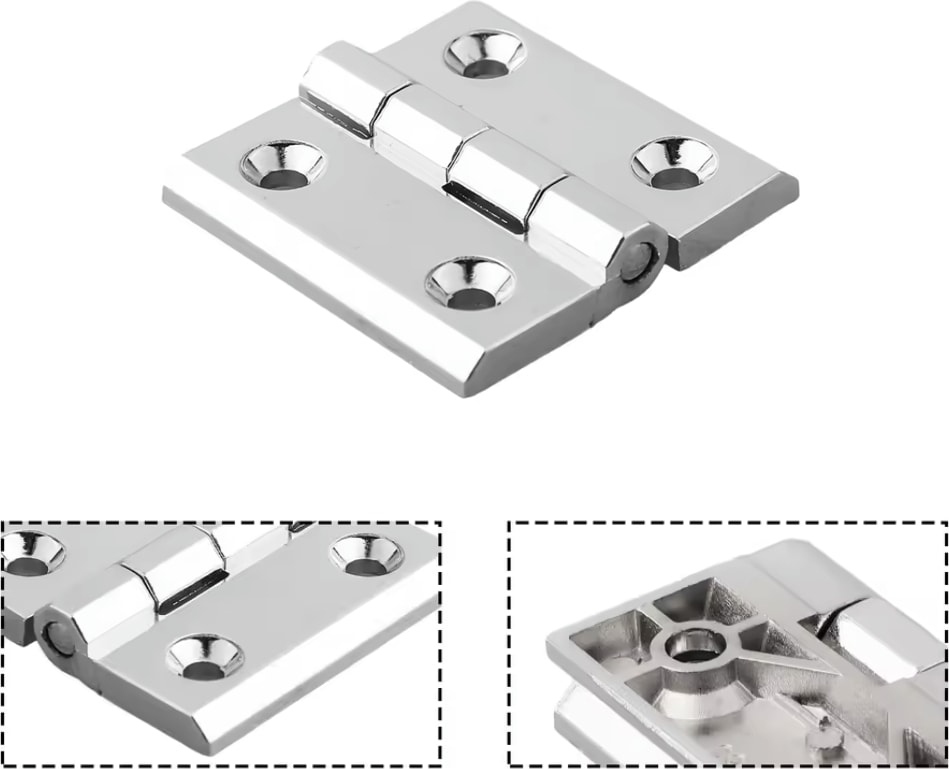 Dolap Kabin Menteşesi Metal 5 cm Krom