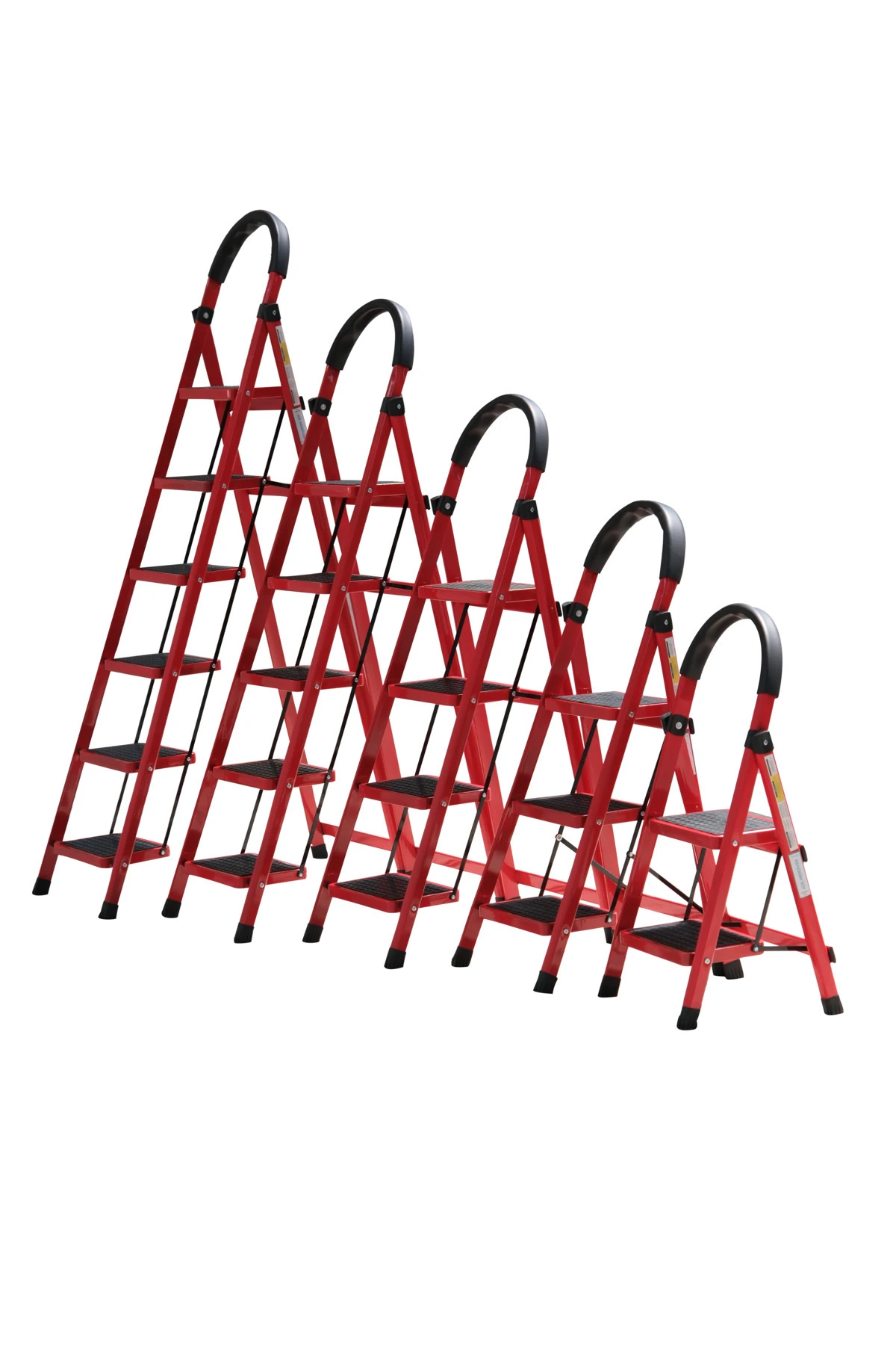 Patika 5’li Ev Tipi Katlanır Merdiven | Ev, Bahçe ve Depo için Güvenli Hafif, Dayanıklı Tasarım