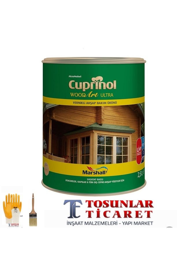 WOODART ULTRA VERNİKLİ AHŞAP BAKIM ÜRÜNÜ 2.5 ŞEFFAF