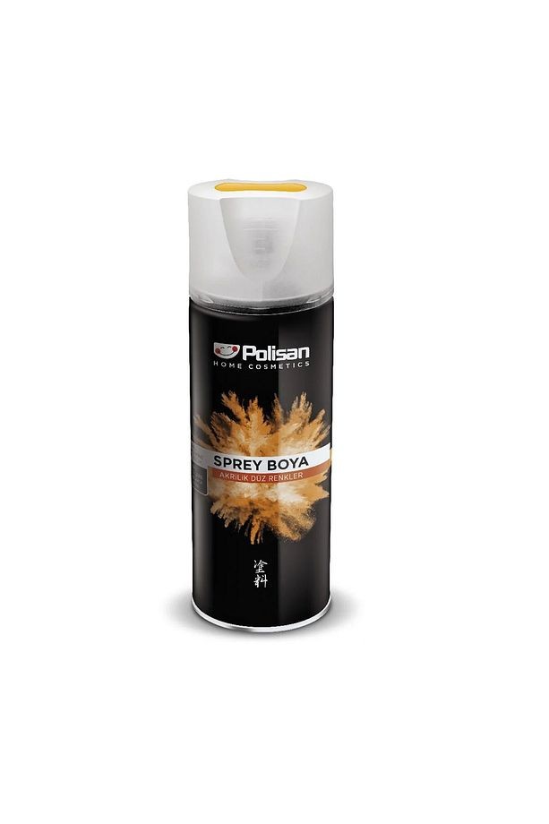 Akrilik Krom Sarı Sprey Boya 400 ml