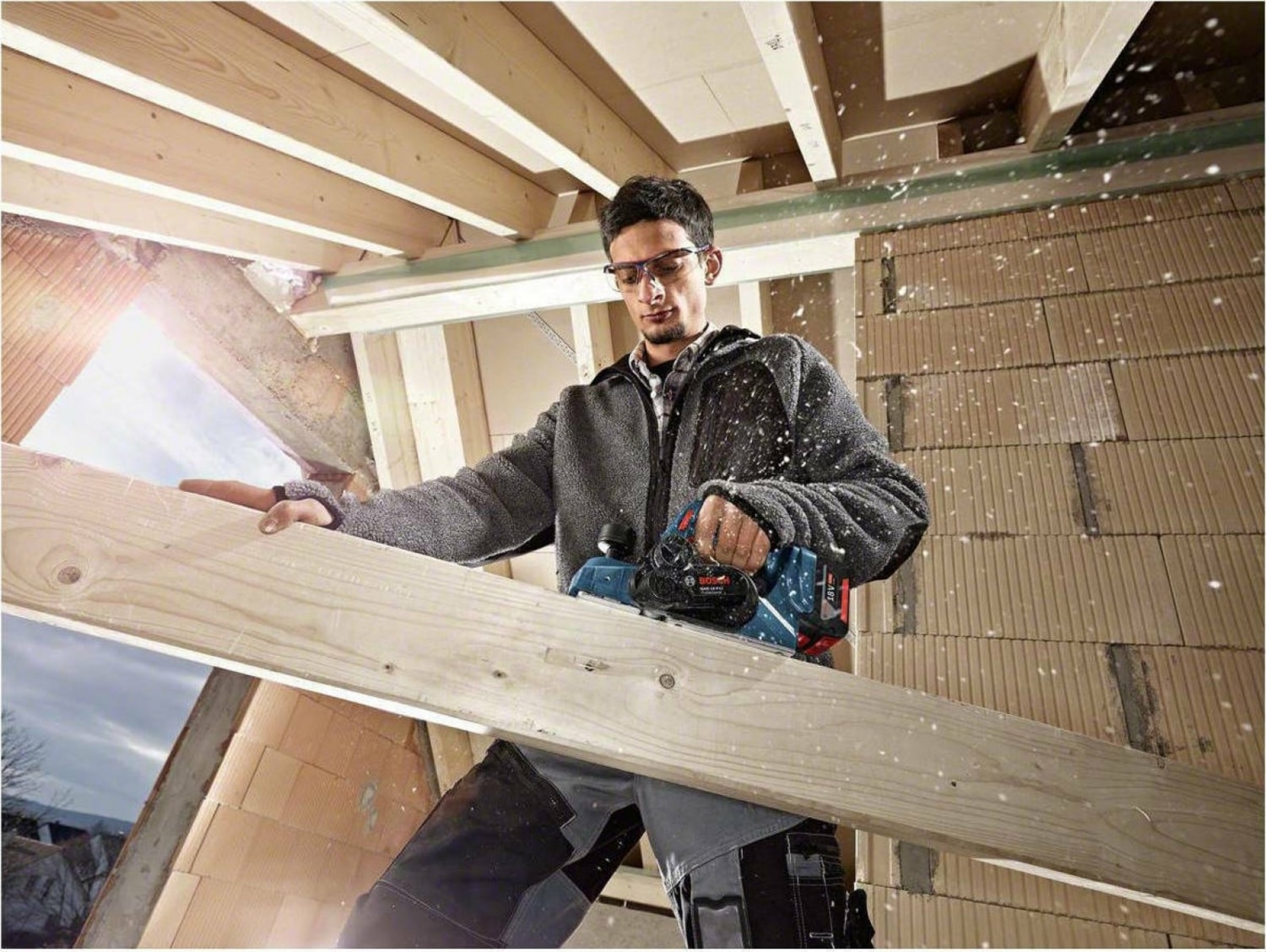 Professional GHO 18V-LI Planya Makinesi Baretool