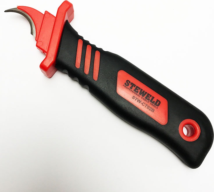 Stwct02B 1000 Volt İzoleli Kablo Bıçağı Profesyonel