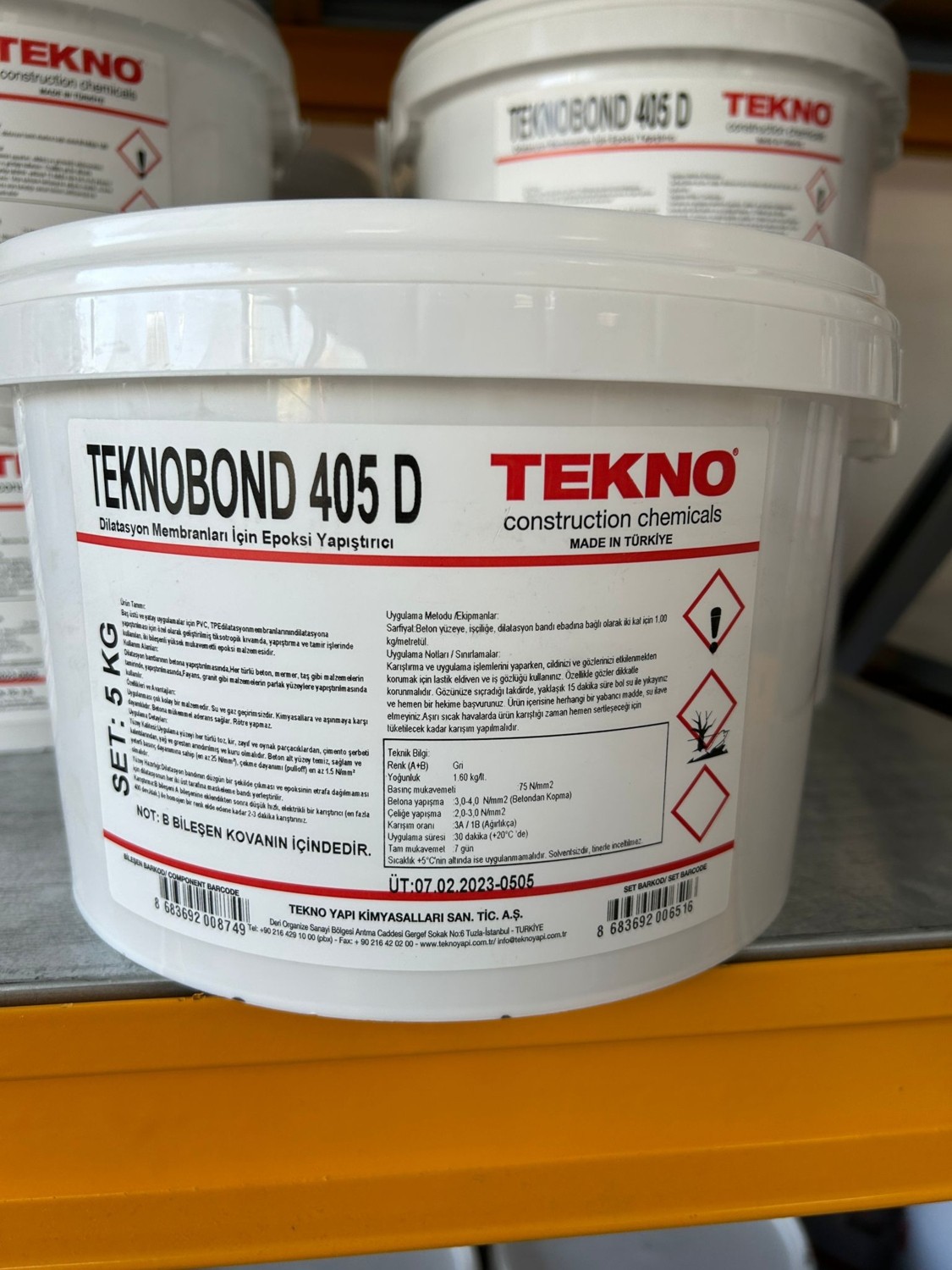 bond 405 D Dilatasyon Yapıştırıcısı 5kg