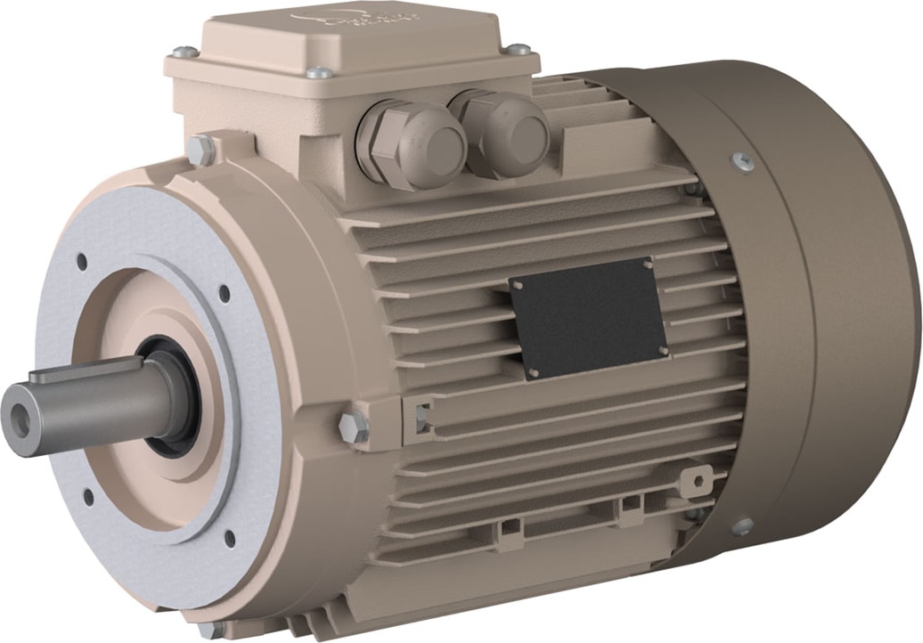 Motor 4 Kw, 3000 Devir, B14 Flanşlı