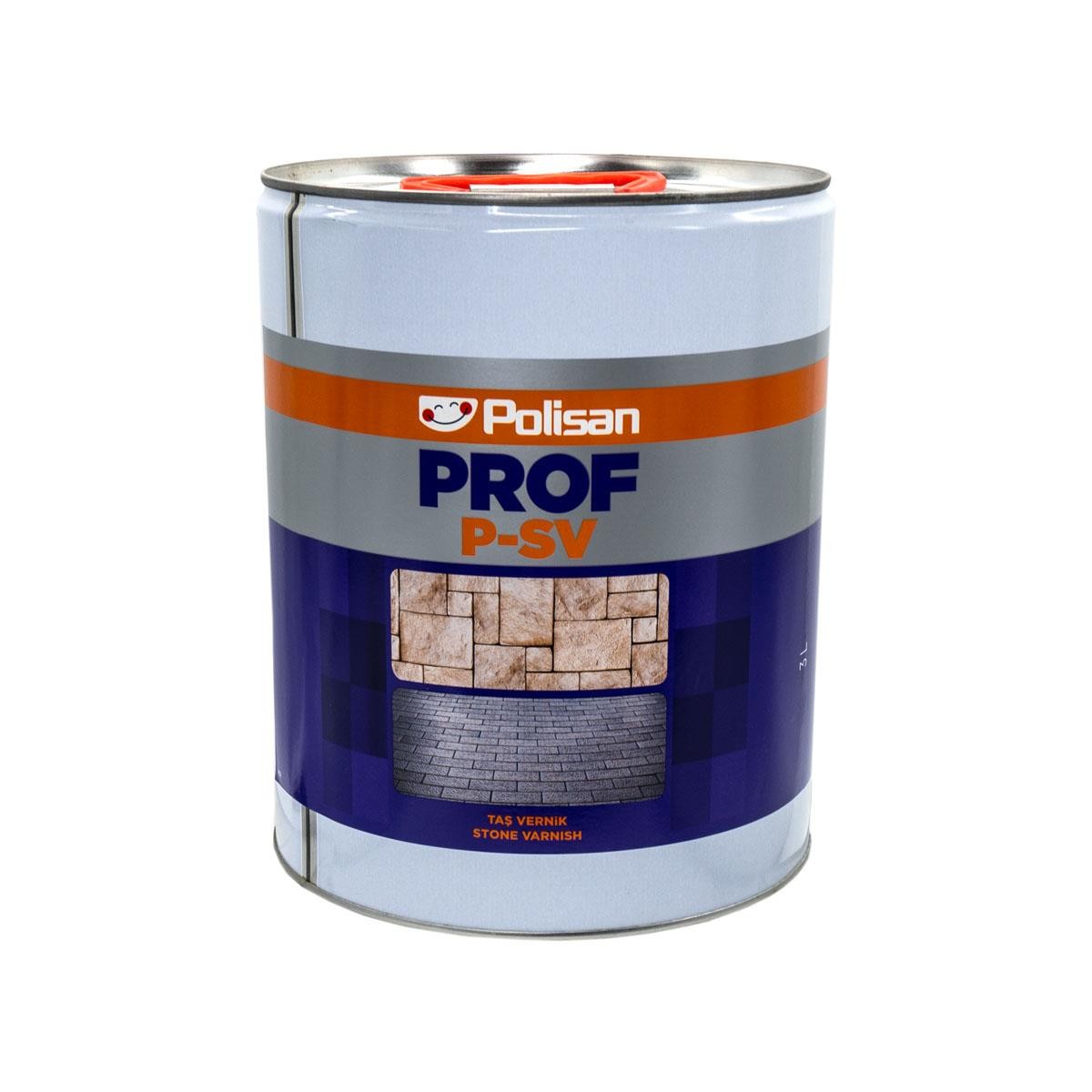 POLİSAN PROF P-SV  TAŞ VERNİK 3 LT