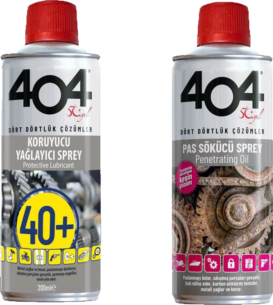 Pas Sökücü Koruyucu Yağlayıcı Set -