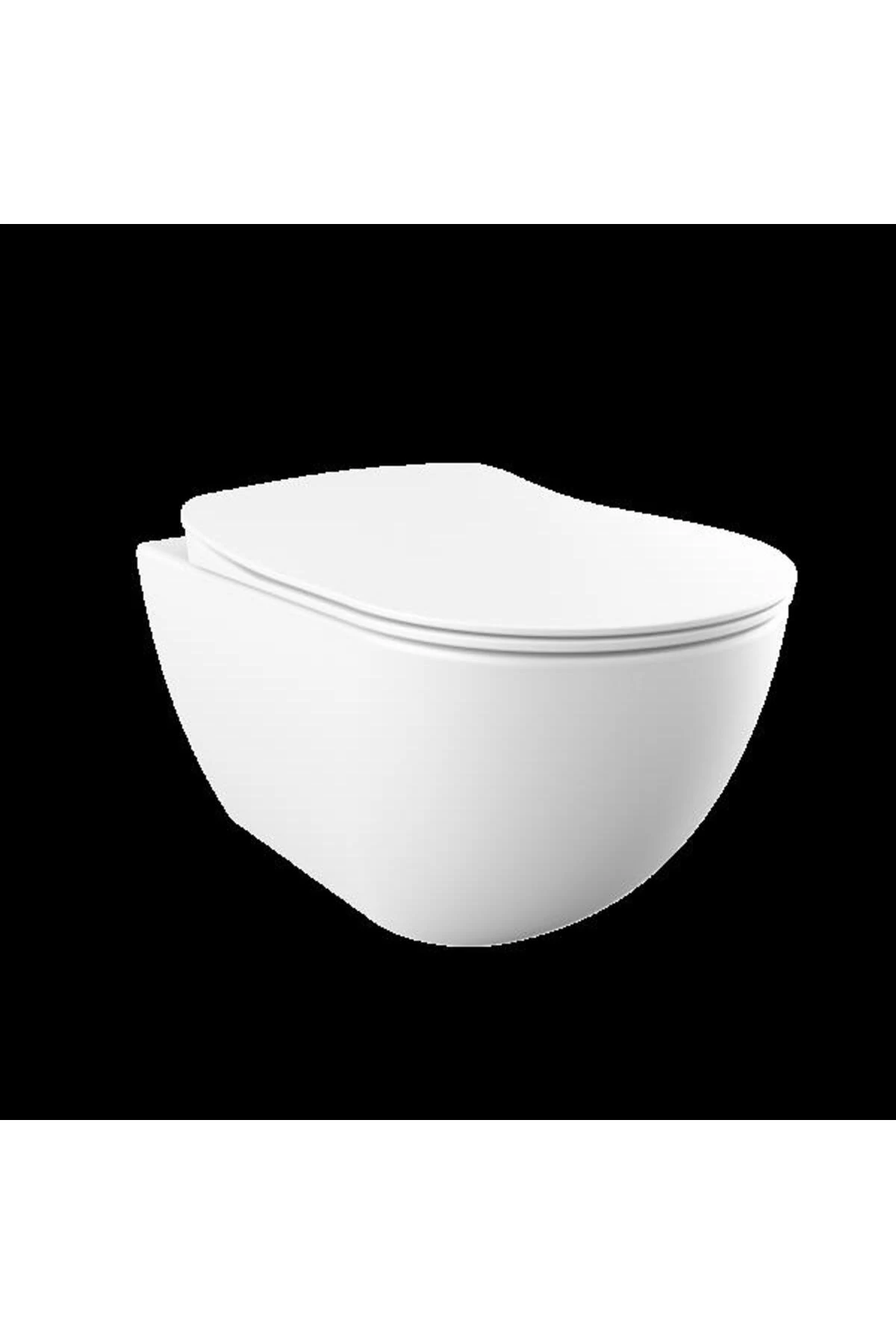 Free Rim-Off Asma Klozet Beyaz FE322 + Slim İnci Nkp Yavaş Kapaklı