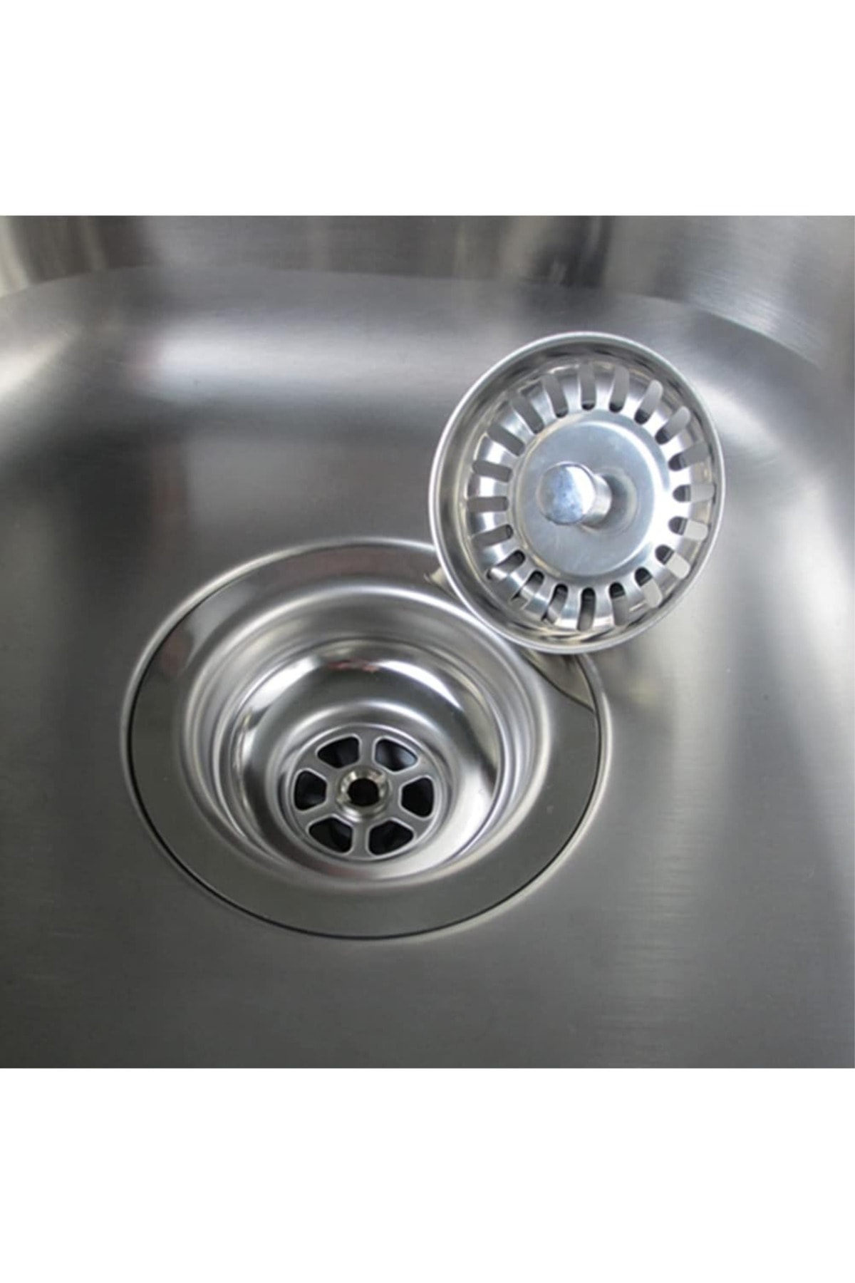 Lüks Çöpmak Körüklü Evye Lavabo Evye Sifonu Pis Su Gideri Borusu Plastik 11 cm  Geniş Kafa  80  cm