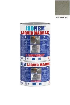 Isonem Liquid Marble Sıvı Mermer 0,5 kg M08 Smoke Grey