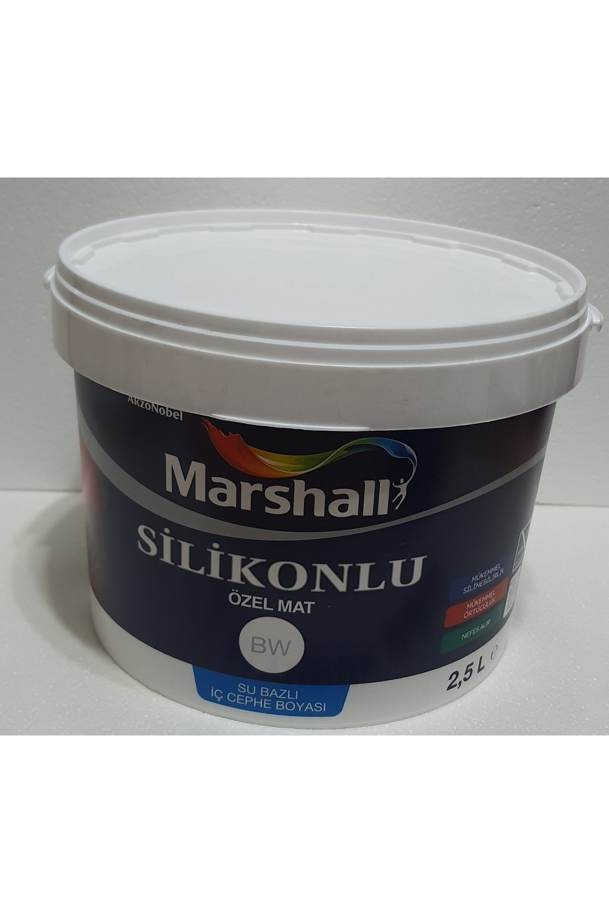 Silikonlu Özel Mat Boya Şeker Pembe 2,5lt