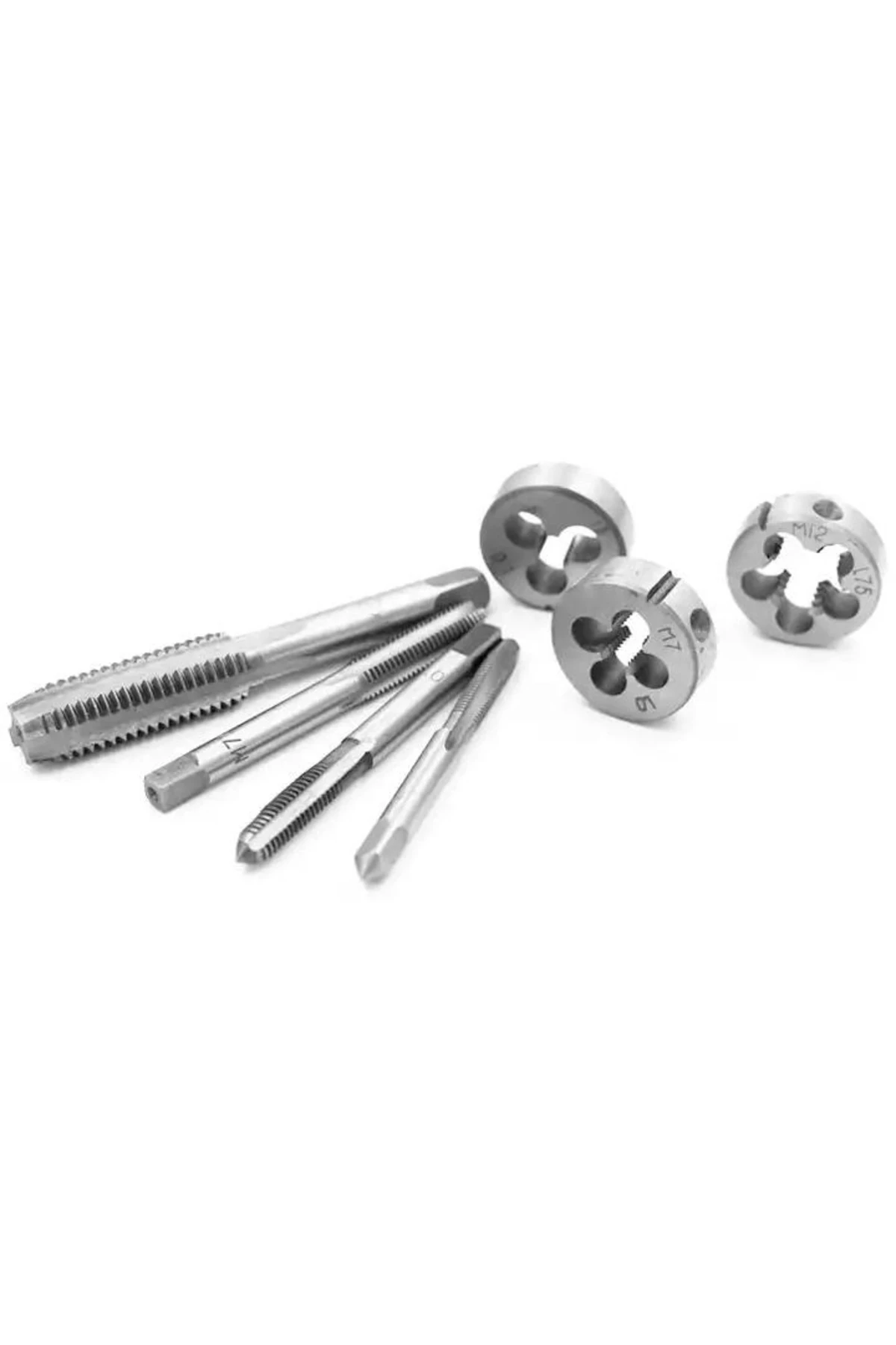 20 Parça Kılavuz ve Pafta Diş ve Yiv Açma Seti